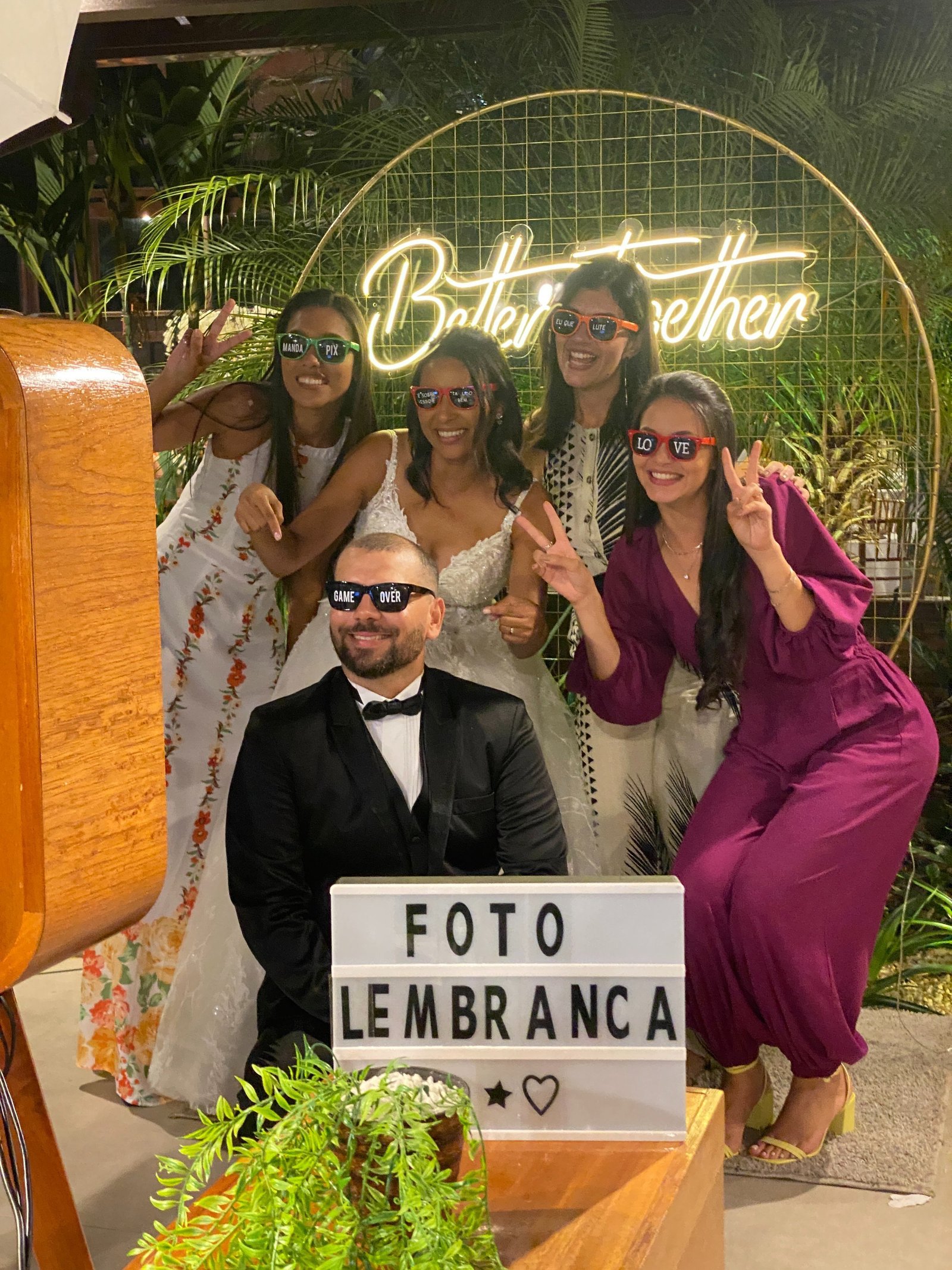 Painel Redondo com LED